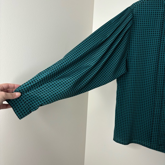 #90 Jaeger London Pleated Blouse - Picture 5 of 8
